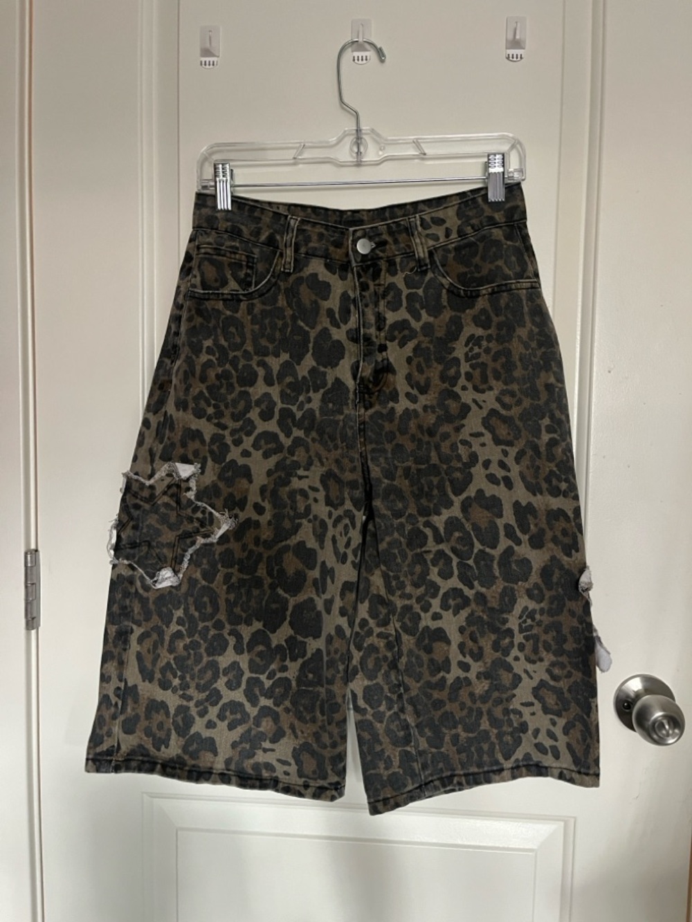 Women’s Cheetah Print Jorts